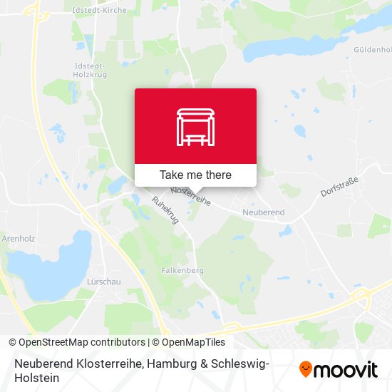 Neuberend Klosterreihe map
