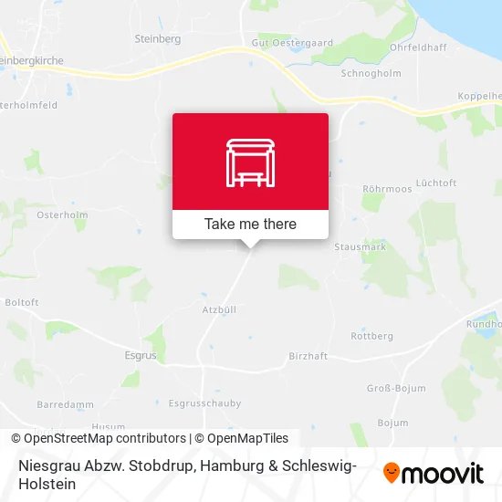 Карта Niesgrau Abzw. Stobdrup