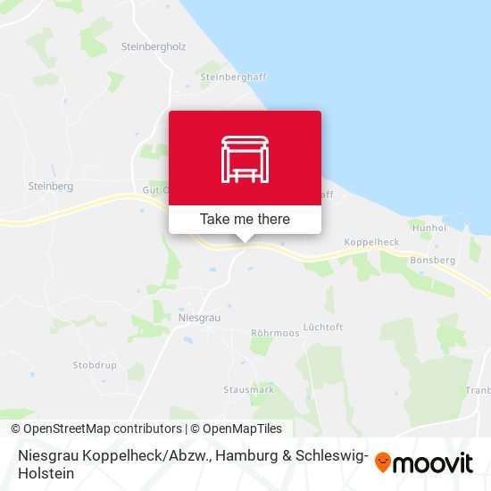 Niesgrau Koppelheck/Abzw. map