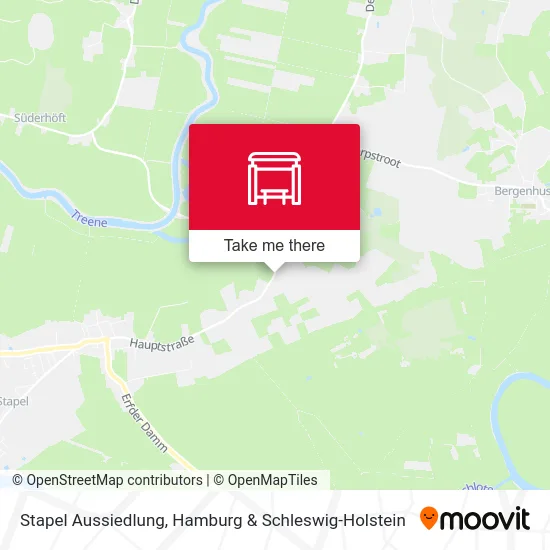 Карта Stapel Aussiedlung