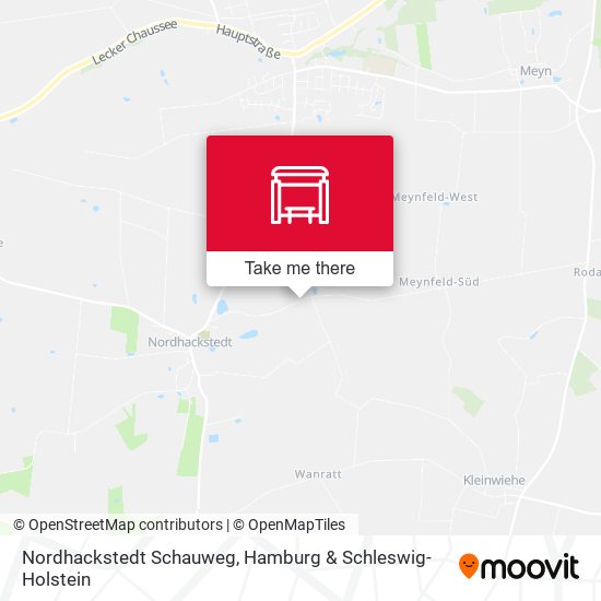 Nordhackstedt Schauweg map
