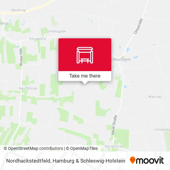 Карта Nordhackstedtfeld