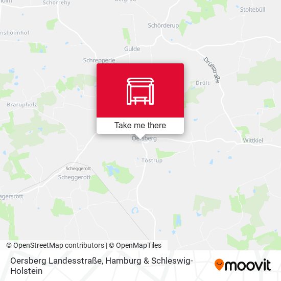 Oersberg Landesstraße map