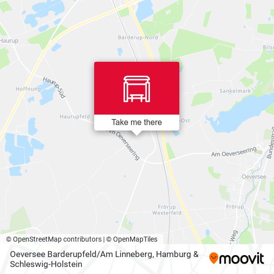 Oeversee Barderupfeld / Am Linneberg map