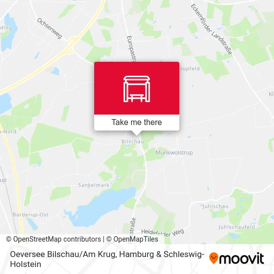 Карта Oeversee Bilschau/Am Krug