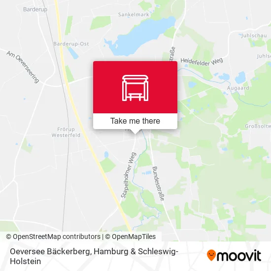 Карта Oeversee Bäckerberg