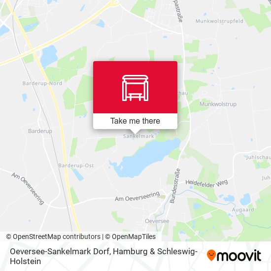 Oeversee-Sankelmark Dorf map