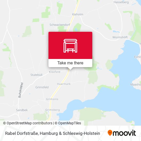 Rabel Dorfstraße map