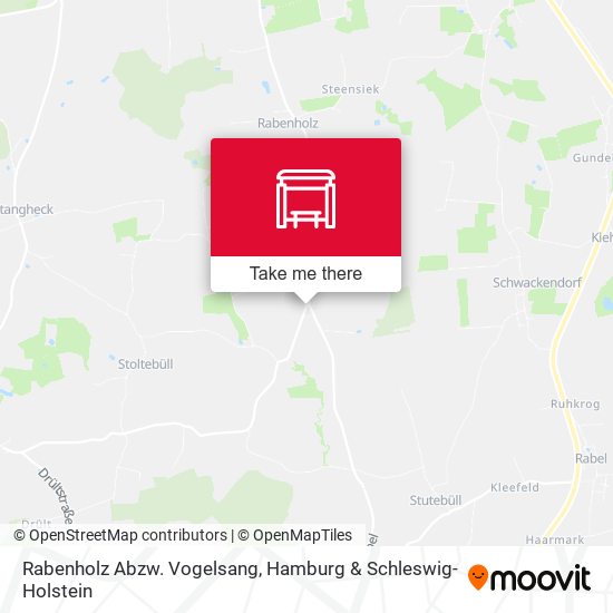 Rabenholz Abzw. Vogelsang map