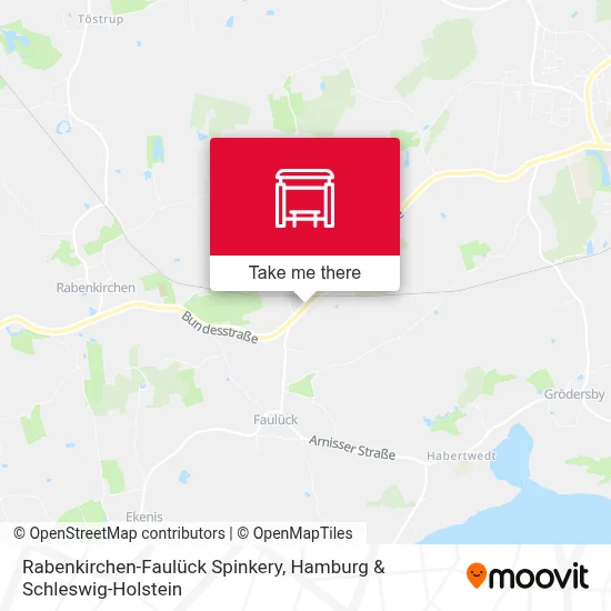 Rabenkirchen-Faulück Spinkery map