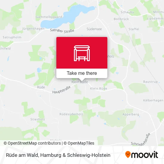 Карта Rüde am Wald