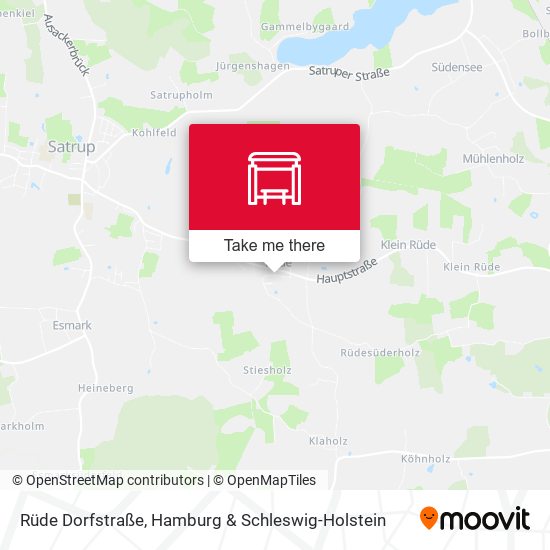 Rüde Dorfstraße map