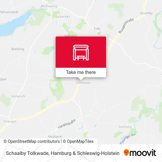 Карта Schaalby Tolkwade