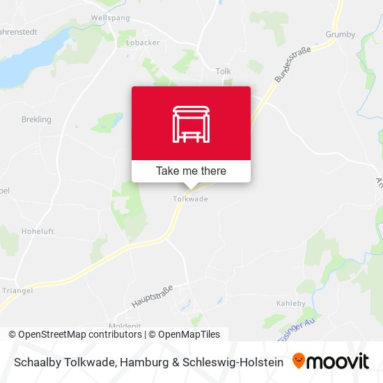 Schaalby Tolkwade map