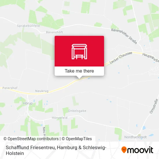 Карта Schafflund Friesentreu