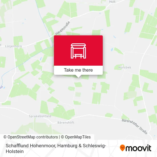 Карта Schafflund Hohenmoor