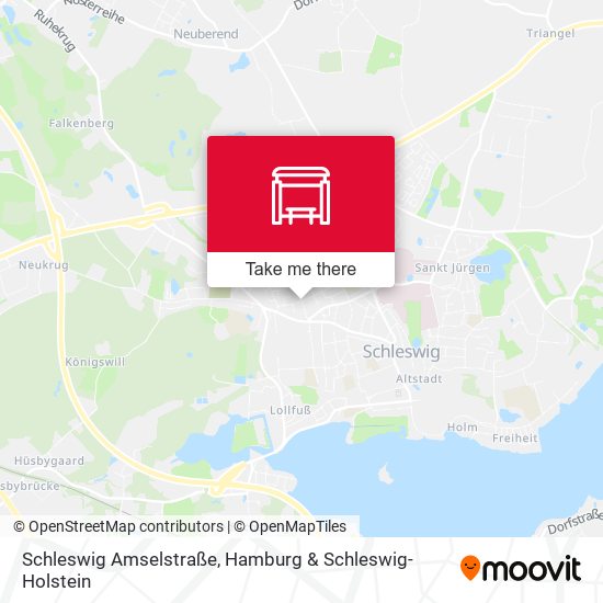 Schleswig Amselstraße map
