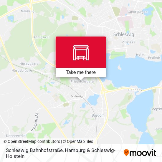 Карта Schleswig Bahnhofstraße