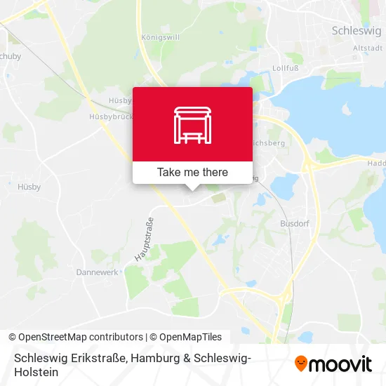 Карта Schleswig Erikstraße