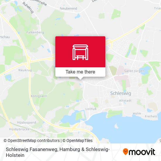 Карта Schleswig Fasanenweg