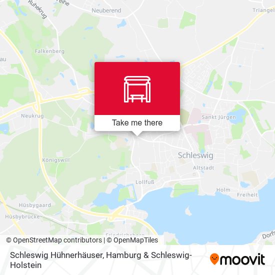 Schleswig Hühnerhäuser map