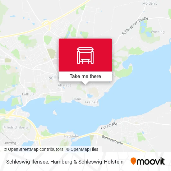 Карта Schleswig Ilensee