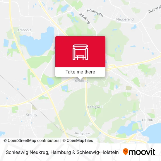 Карта Schleswig Neukrug