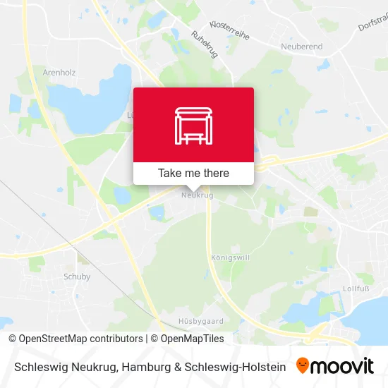 Карта Schleswig Neukrug