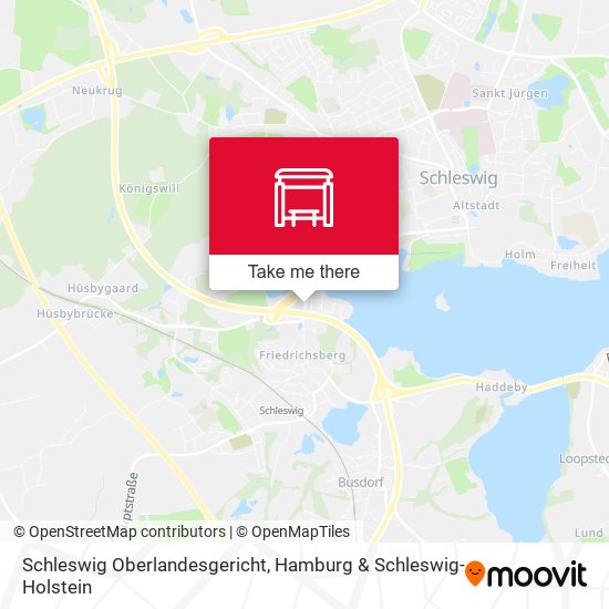 Schleswig Oberlandesgericht map