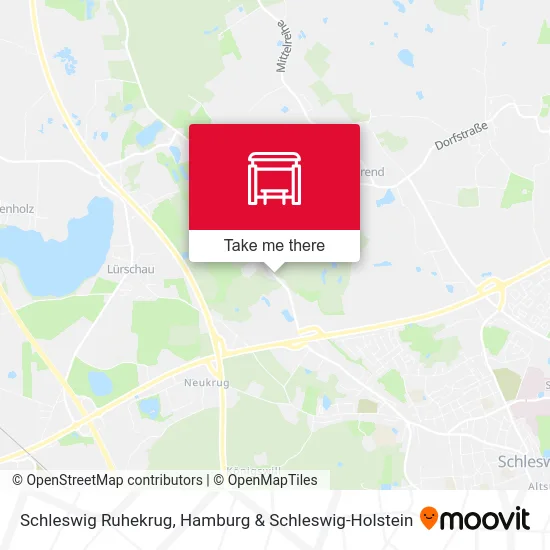 Карта Schleswig Ruhekrug