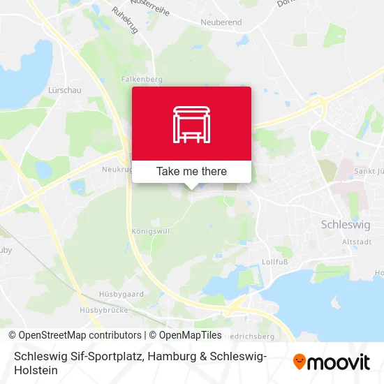 Карта Schleswig Sif-Sportplatz