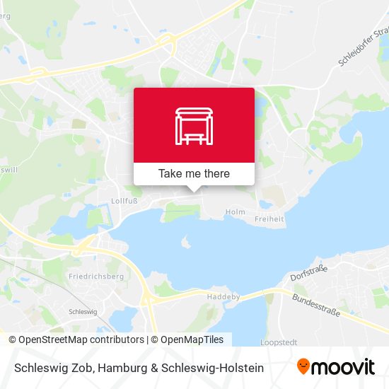 Schleswig Zob map