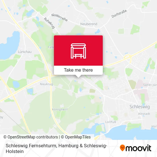 Карта Schleswig Fernsehturm