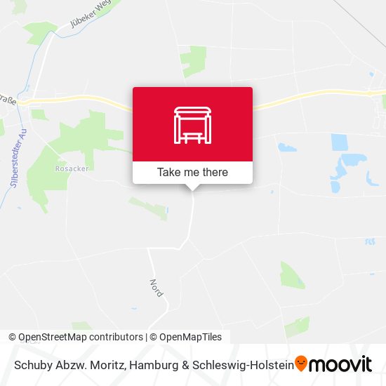 Schuby Abzw. Moritz map