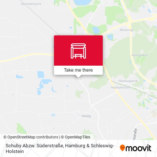 Schuby Abzw. Süderstraße map