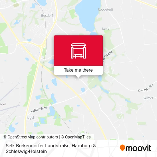 Карта Selk Brekendorfer Landstraße