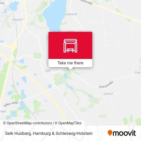 Карта Selk Husbarg