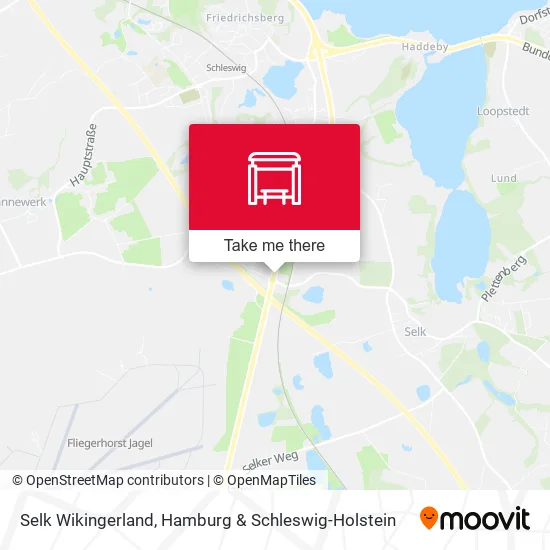 Карта Selk Wikingerland