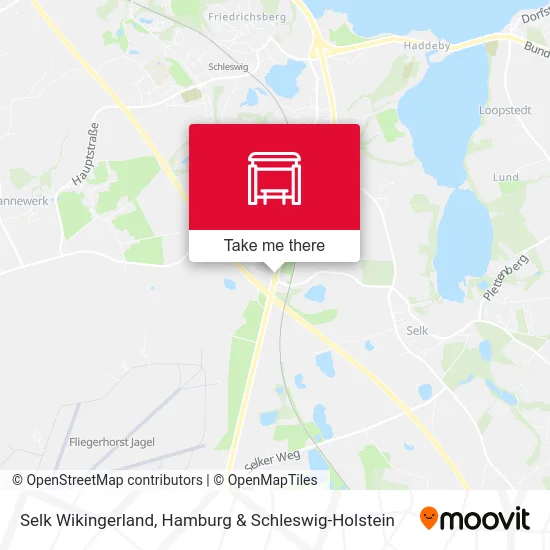 Карта Selk Wikingerland