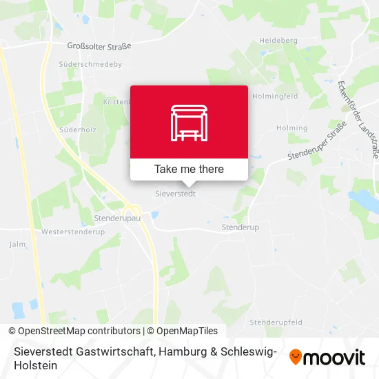 Карта Sieverstedt Gastwirtschaft