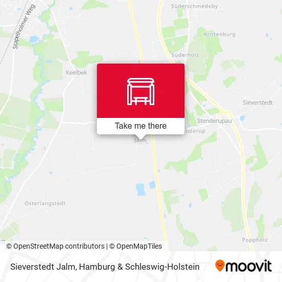 Карта Sieverstedt Jalm