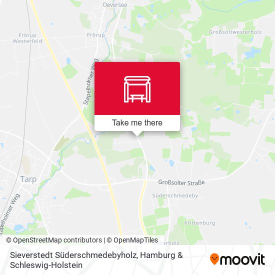 Sieverstedt Süderschmedebyholz map