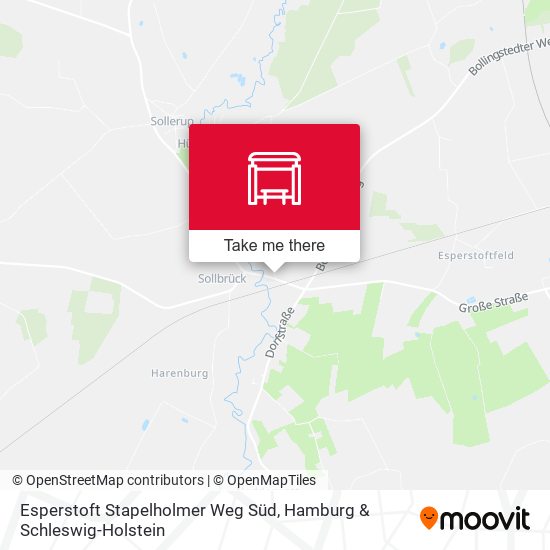 Esperstoft Stapelholmer Weg Süd map