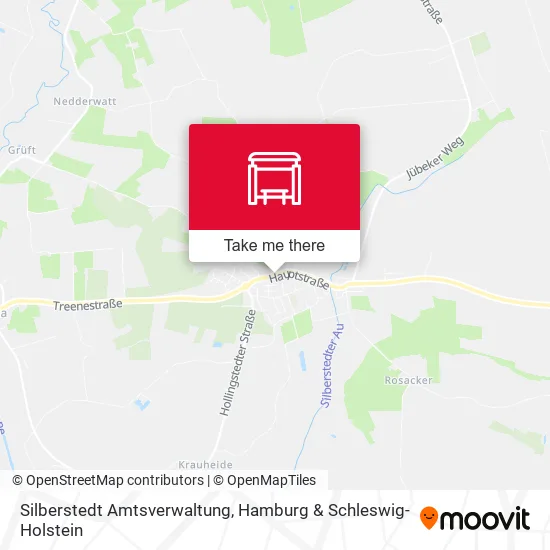 Карта Silberstedt Amtsverwaltung