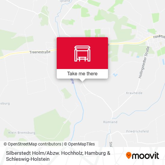 Silberstedt Holm / Abzw. Hochholz map