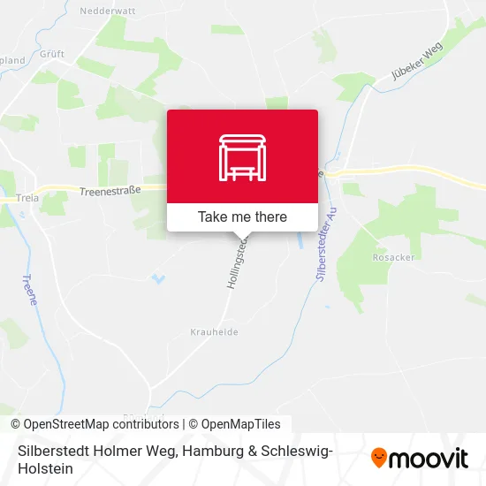 Карта Silberstedt Holmer Weg