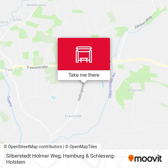 Карта Silberstedt Holmer Weg