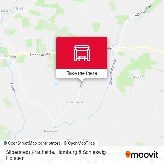 Карта Silberstedt Krauheide