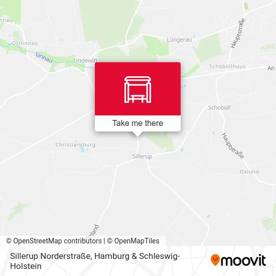 Карта Sillerup Norderstraße