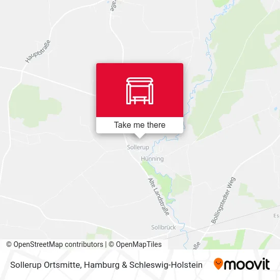 Карта Sollerup Ortsmitte